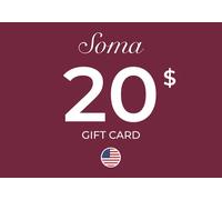 SOMA Gift Card 20 USD Key - UNITED STATES