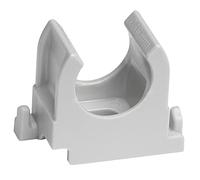 SOMA Grey Plastic Pipe Clip 16mm Pack of 50