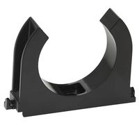 SOMA Pipe Clip Plastic Black 50 mm Pack of 9 Clamp Pipe Clamp UV Resistant