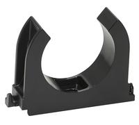 SOMA Plastic Pipe Clip Black 40 mm Pack of 12 Clamp Pipe Clamp UV Resistant
