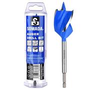 SOMADA 1-1/2" x 6-1/2" Auger Drill Bit for Wood, Ship Auger Hex Shank