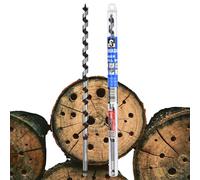 SOMADA 1/2-Inch x 14-Inch Auger Drill Bit for Wood, Hex Shank 3/8-Inch One Piece, Ship Auger Long Drill Bit for Soft and Hard Wood, Plastic, Drywall and Composite Materials…