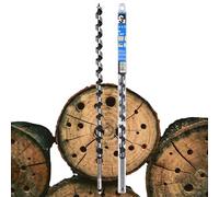 SOMADA 5/8-Inch x 17-Inch Auger Drill Bit for Wood, Hex Shank 3/8-Inch One Piece, Ship Auger Long Drill Bit for Soft and Hard Wood, Plastic, Drywall and Composite Materials