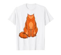 Somali Cat Costume Feline Graphic Design Value Graphic T-Shirt, Men, White, S