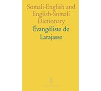 Somali-English and English-Somali Dictionary