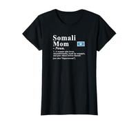 Somali Mom Definition Superwoman Mother T-Shirt