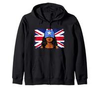 Somalia Britain Flags Women Roots British Somali Heritage Zip Hoodie