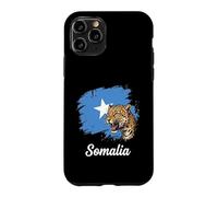Somalia Flag Leopard Roaring National Pride Case for iPhone 11 Pro