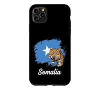 Somalia Flag Leopard Roaring National Pride Case for iPhone 11 Pro Max