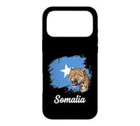 Somalia Flag Leopard Roaring National Pride Case for iPhone 17 Pro Max