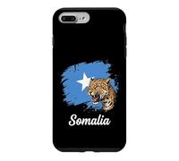 Somalia Flag Leopard Roaring National Pride Case for iPhone 7 Plus/8 Plus