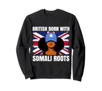 Somalia Girl Heritage British Born Somali Roots Pride Sweatshirt