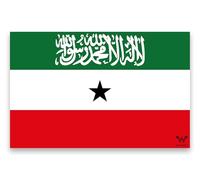 Somaliland Flag Sticker 8.5 x 5.5 cm for Car & Motorhome - Country Flag - All Countries Available