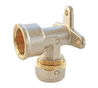 Somatherm 4747-20-15S Wall Light Female with Compression Diameter 20-15/21, Grey