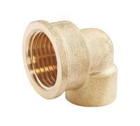 Somatherm // 90-14-15 Elbow Brass 90° Diameter 14 Female 15/21, Golden