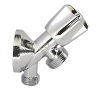 Somatherm 90-15 for You Wall Mounted Supply for Washing Machine Outlet 20/27 with Built-in Wall Light, Grey