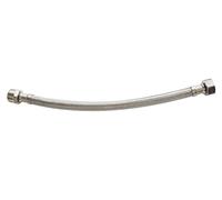 SOMATHERM FOR YOU 2985-01 Flex sani DN8-30cm MF15 / 21 Connection Hose Health Male nut to Right Female 15/21 (1/2) -Length 30 cm-DN8, Gray, 300mm-DN8