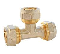 SOMATHERM FOR YOU - / 3032-16 Compression Tee for Pipe Diameter 16 Multilayer