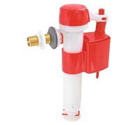 SOMATHERM FOR YOU 304020601 Reversible Float Tap for Toilet Power Supply, Universal and Economical, Mounting All Positions, Brass Connector M12/17 (3/8 Inch), Grey