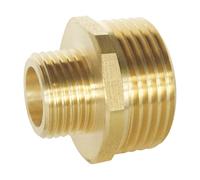 SOMATHERM FOR YOU 3540730011190 Reduced Mamille DM 1/2 inch - 1 inch (x2) Nipple Brass Screw Gross Reduced Double Male 26/34-15/21 Bag of 2 Pieces None