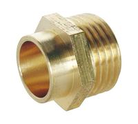 SOMATHERM FOR YOU 3540730011985 Nipple M Straight AS 14-3/8 Bag 2 Matching Brass Solder Paint 12/17 for Diameter 14 Copper Tube Bag with 2 Pieces None