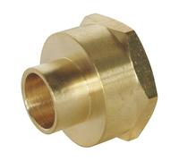 SOMATHERM FOR YOU 3540730012098 F Right Sleeve as 14-3/4 Bag 2 Brass Straight Solder Fitting Female 20/27 for Copper Pipe Diameter Bag of 2 Pieces None