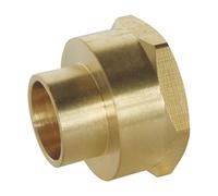 SOMATHERM FOR YOU 3540730012111 F Right Sleeve as 16-3/4 Bag 2 Brass Straight Solder Fitting Female 20/27 for Copper Pipe Diameter Bag of 2 Pieces None