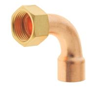 SOMATHERM FOR YOU 3540730012890 Angle 2 Pieces ECR PRISO 3/8 14 2 Pocket Connection Copper Solder Copper Pipe Diameter 14 Angled Rotary Nut 12/17 Bag 2 Parts None