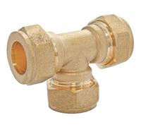 SOMATHERM FOR YOU 3540730013644 TE Ring TC 18 Tee Equal Compression Ring Made of Brass/Copper Tube Diameter 18, None