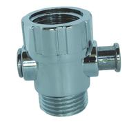 SOMATHERM FOR YOU //4223 Stop Chrome Shower MF15/21 YOU-4223 MF15 / 21, Gray