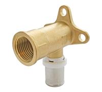 SOMATHERM for You - /5760-16-15 - Crimp Wall Light for Multilayer Tube Ø16 - Female 15/21 (1/2'') Allows You to Connect a Multilayer Tube Diameter Ø16
