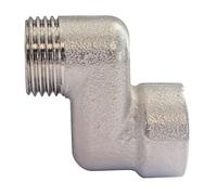 SOMATHERM FOR YOU, 601520707, Eccentric Connector 20 mm MF1/2 (15 x 21) Nickel-Plated Brass, facilitates the Connection of a Radiator to the Water Inlet.