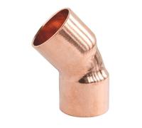 SOMATHERM FOR YOU //6041-18 Copper Connection for soldering-45° Elbow Double Female Diameter 18-NF Compliant, Grey