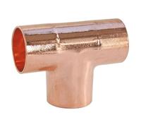 SOMATHERM FOR YOU //6130-22 Copper T-Piece Equal to Diameter Connection Soldering Ø22-compliant NF, White-Space, Tube CUIVRE DE 22