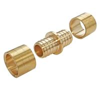 SOMATHERM FOR YOU 2309-16 Hülse gleich Gliss Ø16 Sliding tee Male, Allows The Connection of a PER Pipe, Gray