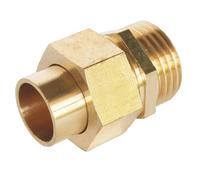 SOMATHERM FOR YOU - Brass Welding Adapter - Right Screw 3 Rooms Diameter 22 - Male 20/27