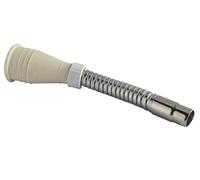 SOMATHERM FOR YOU C520 YOU-C520-Universal Nozzles, Universal Flexible Jet Breaker with Rubber Tip Suction Cup Fits All Tap Spouts, Ideal for Hot and Cold Water, Grey/Silver