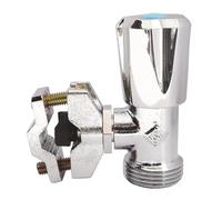 SOMATHERM FOR YOU Chrome-Plated Self-Cutting Tap with 1/4 Inch Spherical Shaper, 16-10 mm Copper, Diameter: 20x27 (3/4 Inch)