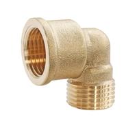 SOMATHERM FOR YOU - Elbow Brass Gross Screw - Male-Female 15/21 - Bag of 2