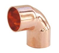 SOMATHERM FOR YOU - Elbow Copper Soldering Small Radius 90° - Double Internal Thread - for Copper Pipe Diameter 12 - Bag 2 Parts