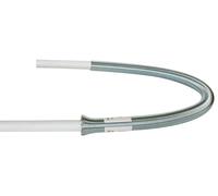 SOMATHERM FOR YOU - External Bending Spring for Multilayer Tube Ø20 mm - Length 50 cm - Ideal for Bending Without Crushing and maintaining Water Flow - Grey/Silver