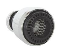 SOMATHERM for You, Flexible Jet Breaker Stainless Steel Mono-Jet F22/M24, Flow 8L/min, Length 15 cm, Ideal for Taps, Swivelling, Compatible with Hot and Cold Water, Colour: Grey/Silver