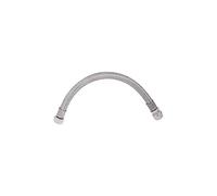 SOMATHERM FOR YOU - Sanitary Hose Connection Straight Rotating nut Female 15/21 (1/2 inch) - Straight bicone Connector for Copper Tube Diameter 12 - Length 30 cm - DN8