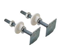 SOMATHERM FOR YOU 934-10-11 Fixing 10 x 110 Set of Support Fasteners 2 Sink Cavity Wall-Eccentric disc 10x110, Gray, 10x110mm