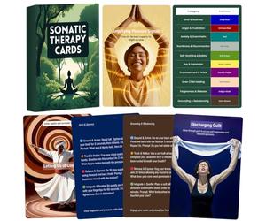 Somatic Therapy Cards with 60 Highly Effective Somatic Exercises for Daily Regulation and Stress Relief Evidence Informed Somatic Therapy to Calm the Nervous System and Reconnect with Your Body