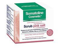 SOMATOLINE COSMETIC 1405-66739 Scrub Exfoliante Complemento Reductor Pink Salt 350 gr for Adults, Made for Everyday use, 350 gr, red, Pink