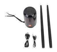 Somatosensory Drum Set Portable Electronic Virtual Air Drum Kit with Speaker Musical Percussion Instrument for Kids Over 8 Years Old Lightweight ABS Material Indoor Outdoor Use