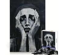 Somber Reflection 1000 Pieces Jigsaw Puzzles for Adults Mental Logic Toy Serene Time Firm Cut (38x26cm)