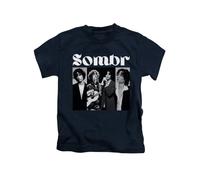 Sombr. Novelty Iconic Trendy Cool Viral pop Tee T-Shirt Funny Unisex T Shirt Top Navy Blue