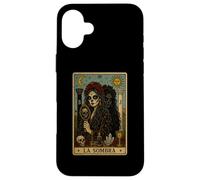 Sombra Tarot Card Occult Gothic Aesthetic Case for iPhone 16 Plus